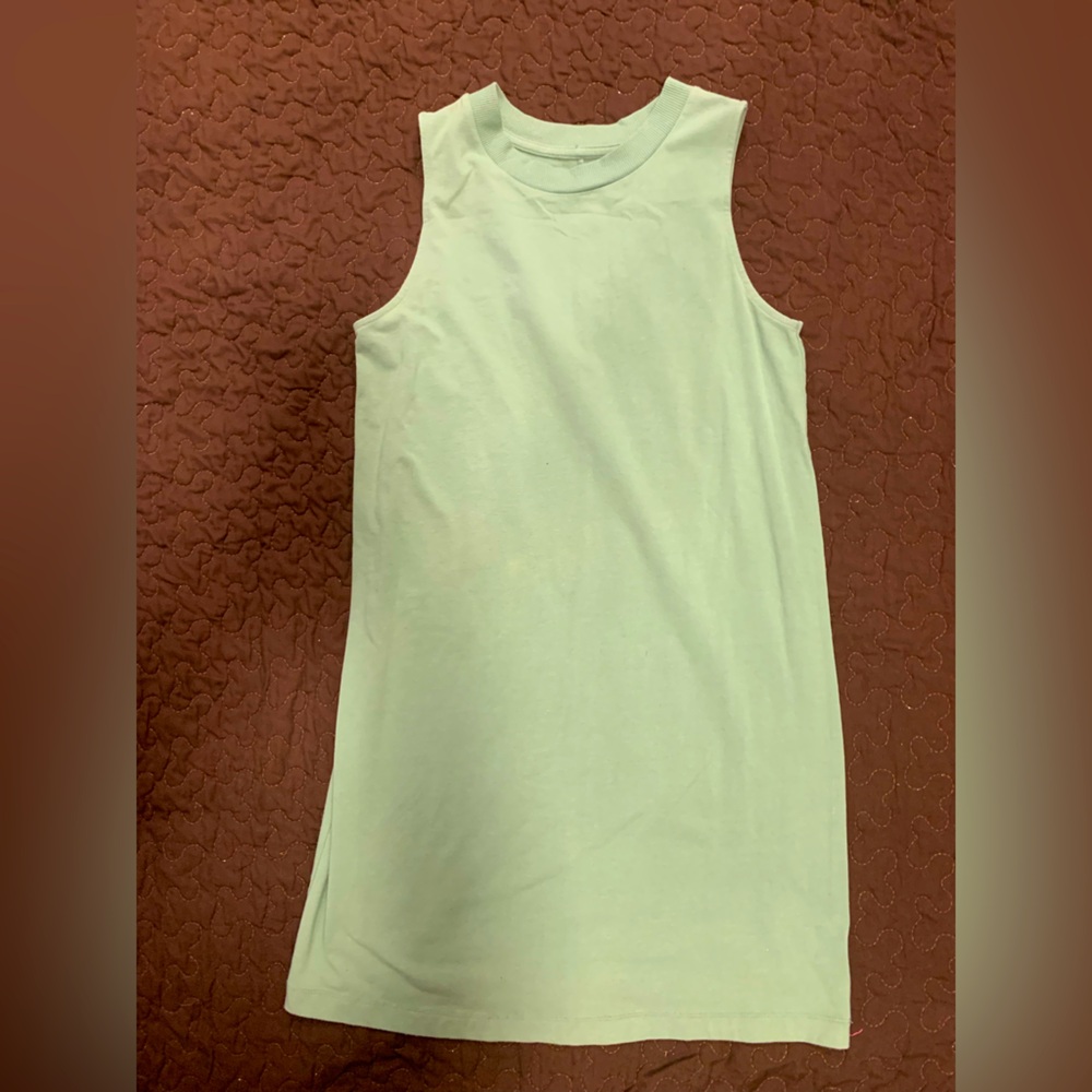 Sleeveless Mint Green Dress